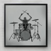 Drummin' (Lenticular) by Nick Veasey