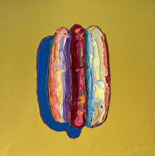 Hot Dog (Mustard Yellow) by Jordan Daines